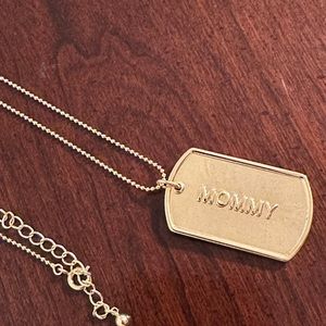 Uncommon James “Mommy” Dog Tag Necklace